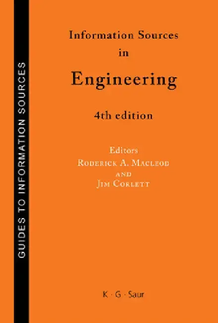 Cover of Information Sources in Engineering