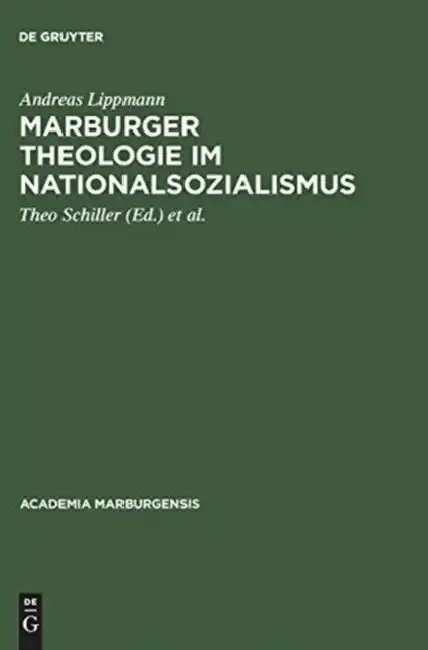 Cover of Marburger Theologie im Nationalsozialismus