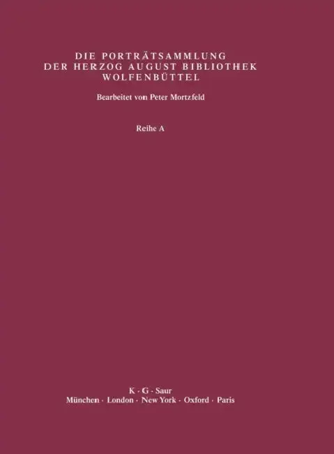 Cover of Supplement - Biographische Und Bibliographische Beschreibungen Und Künstlerregister