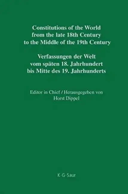 Cover of Constitutional Documents of Denmark, Norway and Sweden 1809-1849 / Verfassungsdokumente Dnemarks, Norwegens Und Schwedens 1809-1849 / Forfatningsdokum