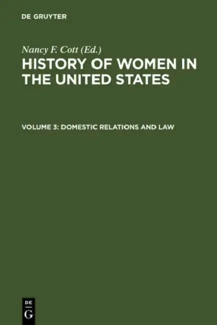 Cover of Domestic Relations and Law