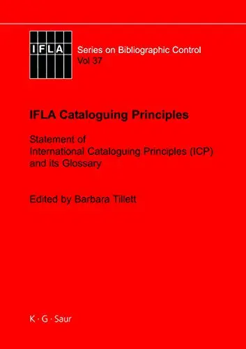 Cover of Ifla Cataloguing Principles