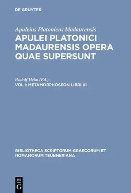 Cover of Metamorphoseon Libri XI