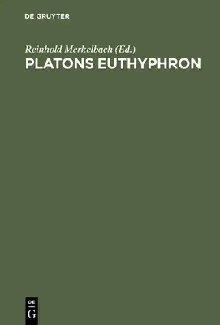 Cover of Platons Euthyphron