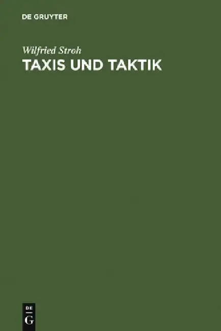 Cover of Taxis und Taktik
