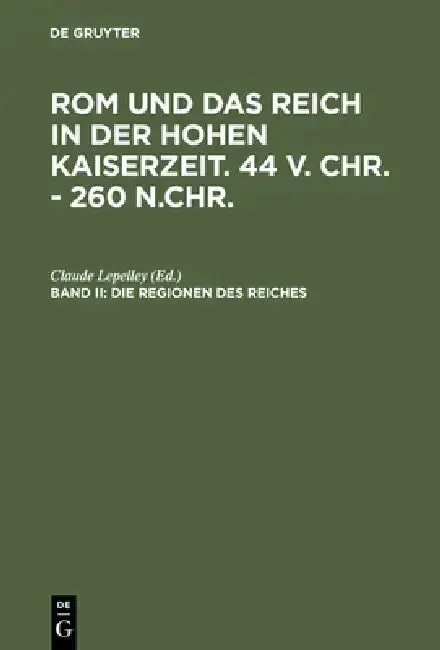 Cover of Die Regionen des Reiches