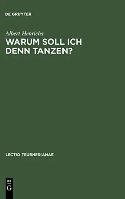 Cover of Warum soll ich denn tanzen?