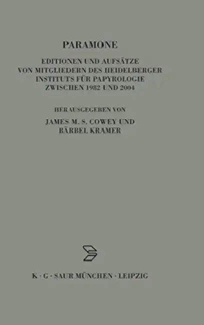 Cover of Paramone