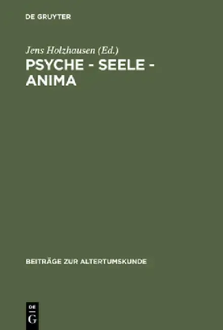 Cover of Psyche - Seele - anima