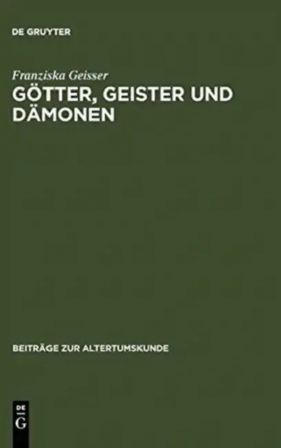 Cover of Götter, Geister und Dämonen
