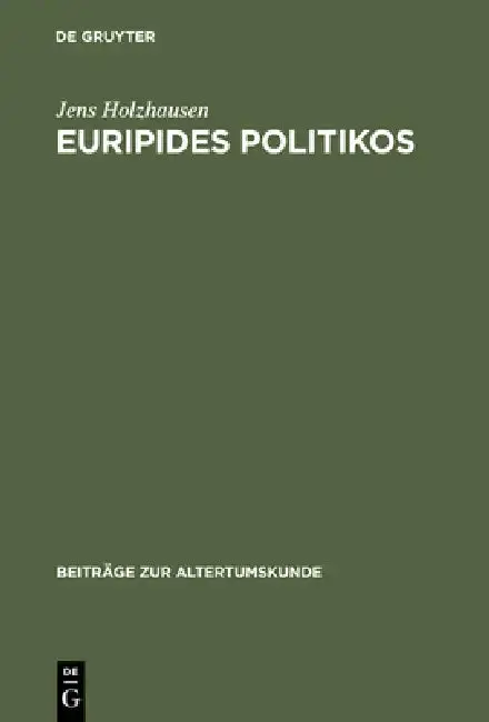Cover of Euripides Politikos