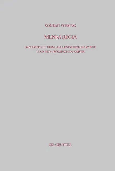 Cover of Mensa Regia