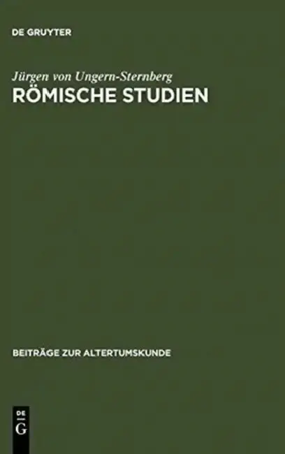 Cover of Römische Studien