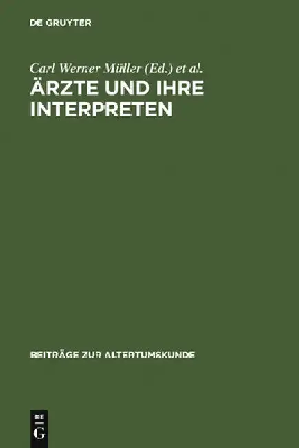 Cover of Ärzte und ihre Interpreten