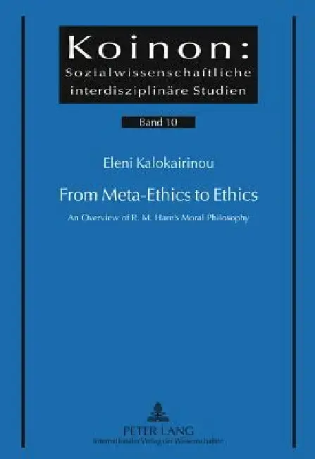 Cover of From Meta-Ethics to Ethics