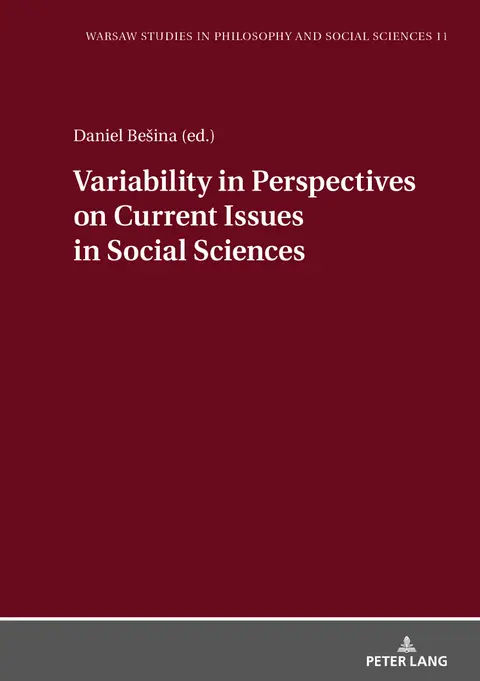 Cover of Variability in Perspectives on Current Issues in Social Sciences