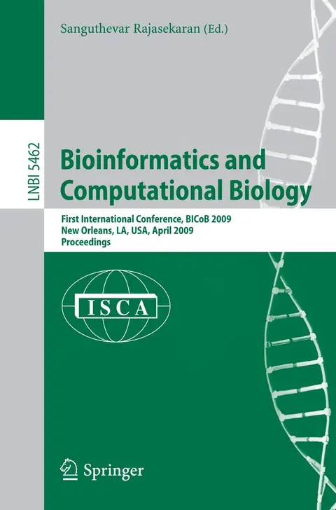 Cover of Bioinformatics and Computational Biology