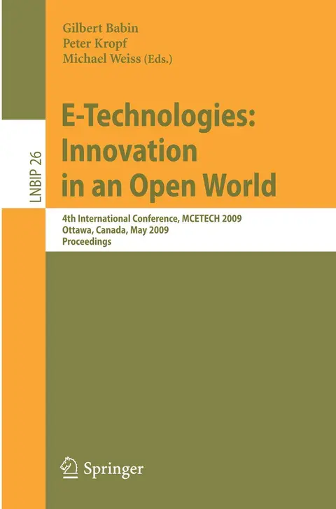 Cover of E-Technologies