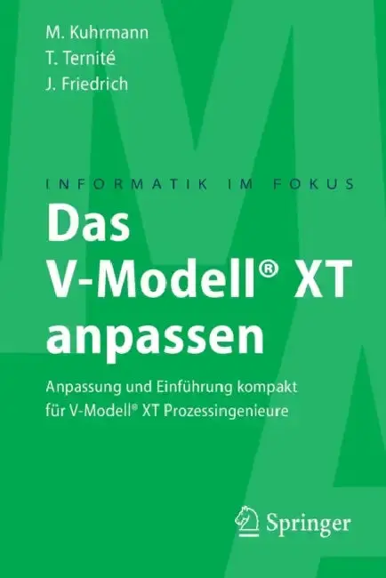 Cover of Das V-Modell(r) XT Anpassen