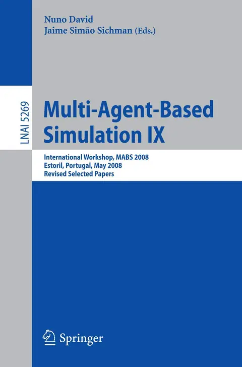 Cover of Multi-Agent-Based Simulation IX