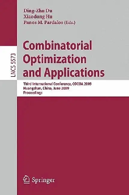 Cover of Combinatorial Optimization and Applications