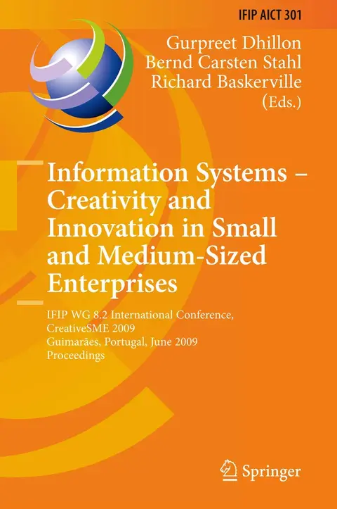 Cover of Information Systems -- Creativity and Innovation in Small and Medium-Sized Enterprises