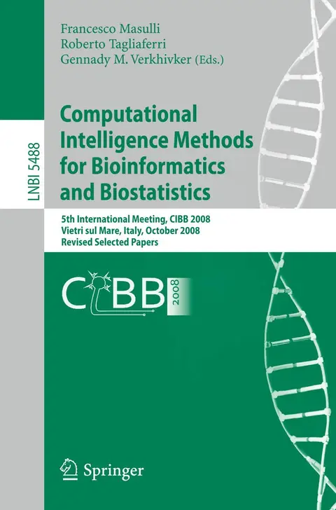 Cover of Computational Intelligence Methods for Bioinformatics and Biostatistics