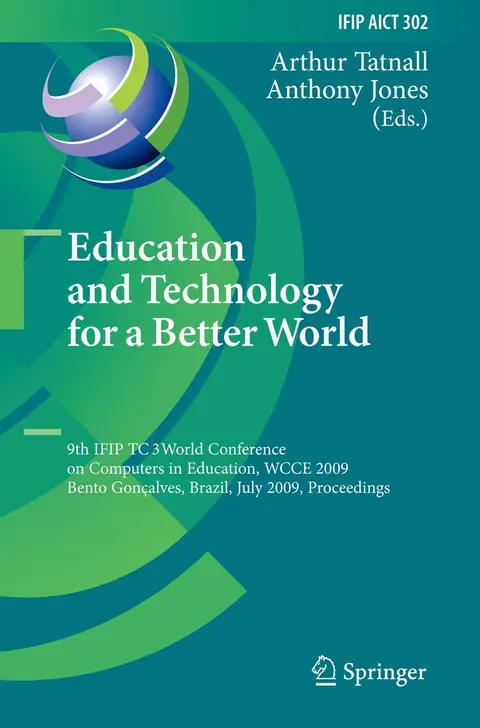 Cover of Education and Technology for a Better World