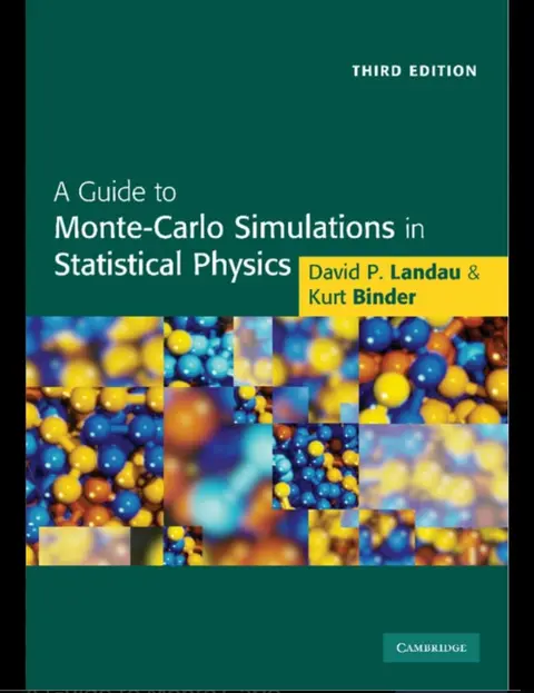 Cover of Monte Carlo Simulation in Statistical Physics