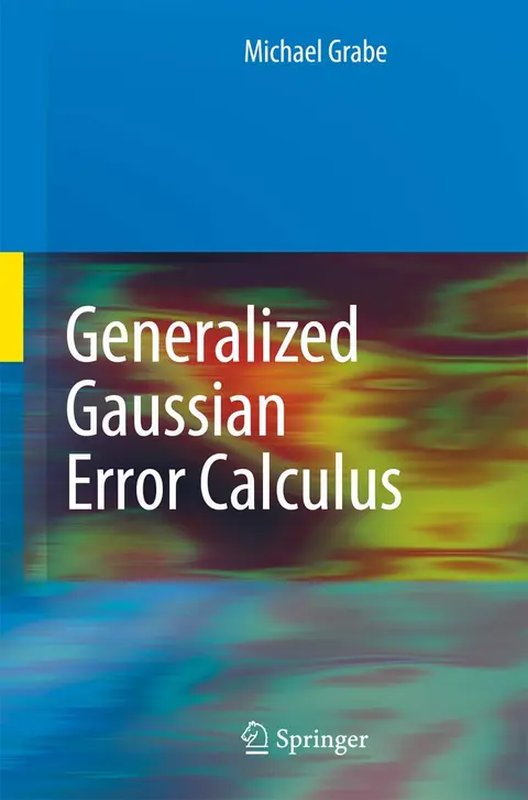 Cover of Generalized Gaussian Error Calculus