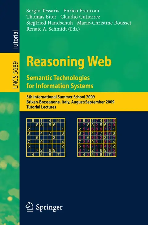 Cover of Reasoning Web. Semantic Technologies for Information Systems
