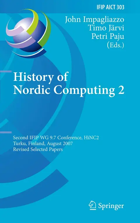 Cover of History of Nordic Computing 2