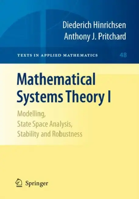 Cover of Mathematical Systems Theory I