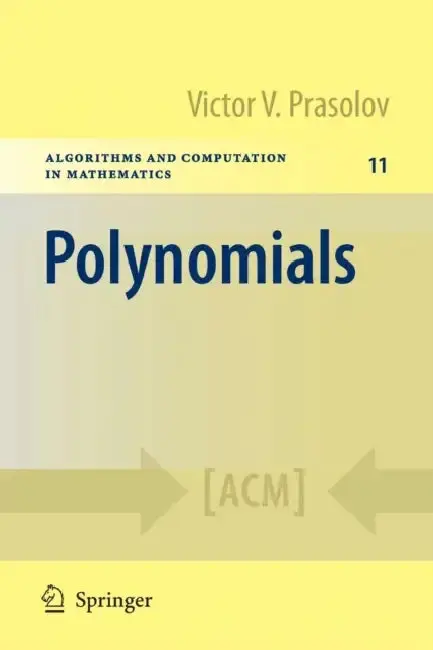 Cover of Polynomials