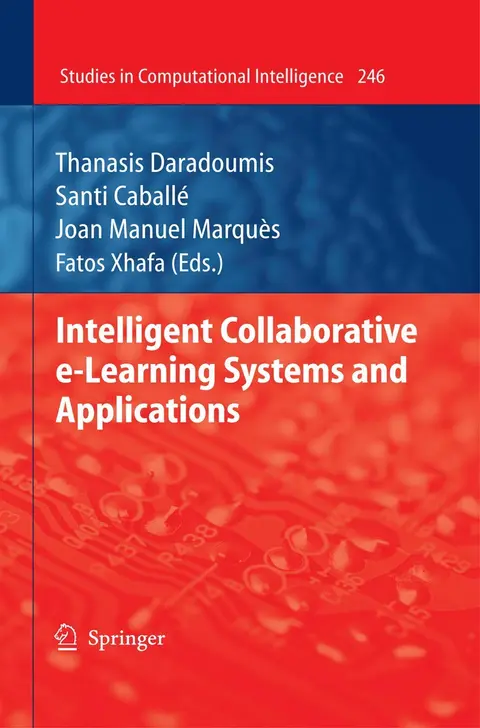 Cover of Intelligent Collaborative e-Learning Systems and Applications