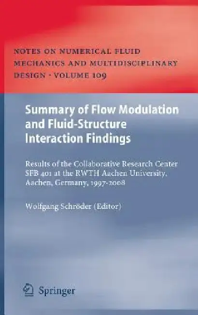 Cover of Summary of Flow Modulation and Fluid-Structure Interaction Findings