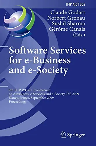 Cover of Software Services for e-Business and e-Society