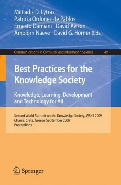 Cover of Best Practices for the Knowledge Society