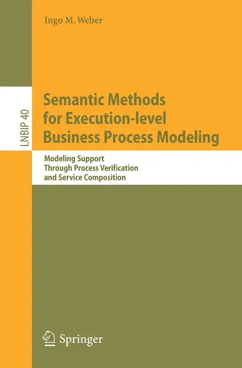 Cover of Semantic Methods for Execution-level Business Modeling