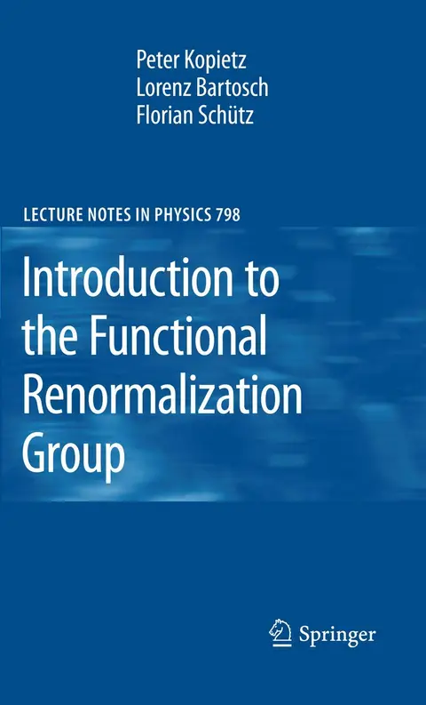 Cover of Introduction to the Functional Renormalization Group