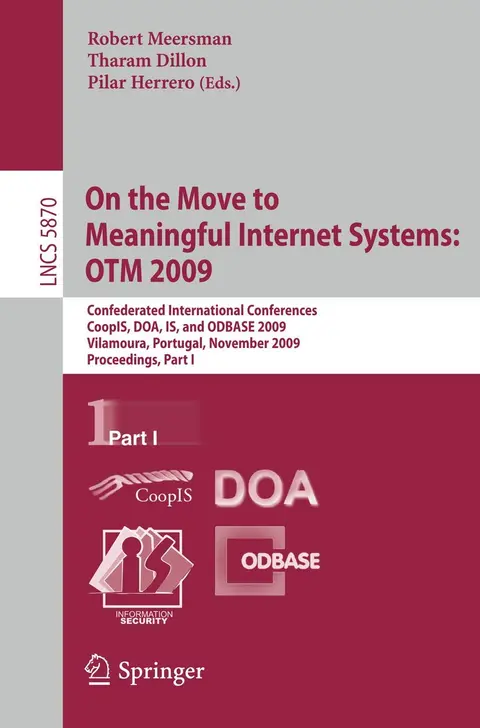 Cover of On the Move to Meaningful Internet Systems