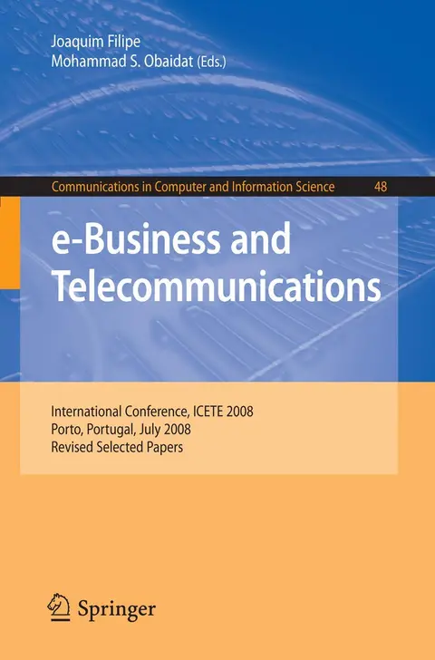 Cover of e-Business and Telecommunications