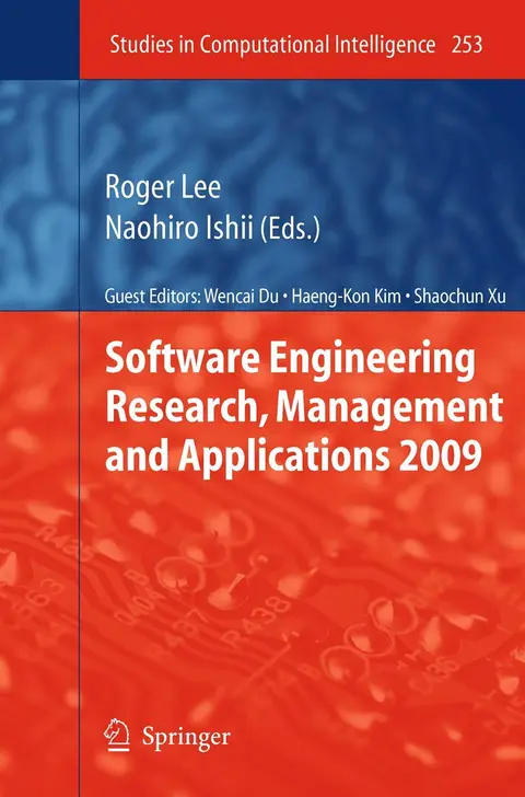 Cover of Software Engineering Research, Management and Applications 2009