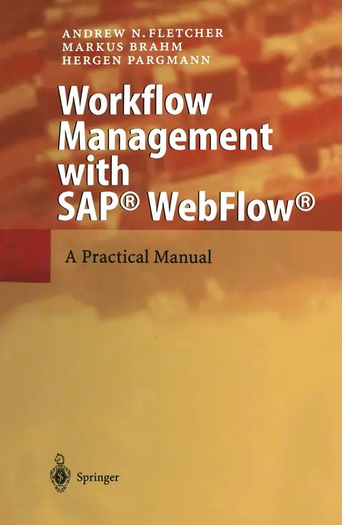 Cover of Workflow Management with Sap® Webflow®