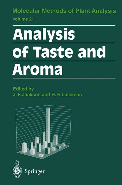 Cover of Analysis of Taste and Aroma