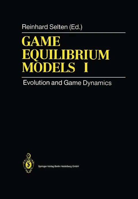Cover of Game Equilibrium Models