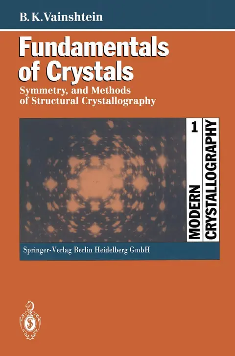 Cover of Modern Crystallography