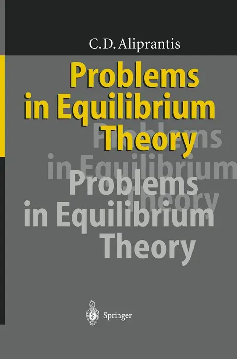 Cover of Problems in Equilibrium Theory
