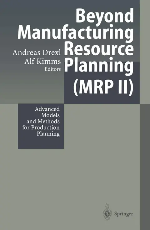 Cover of Beyond Manufacturing Resource Planning (MRP II)