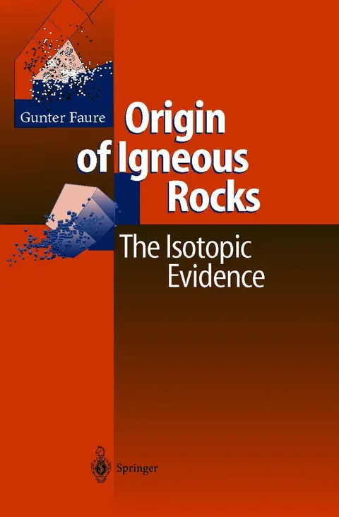 Cover of Origin of Igneous Rocks